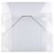JAM Paper Clear 11" x 15" Elastic Closure Plastic Portfolio